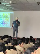 Colour therapy session by Capt. Manmeet Singh